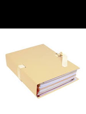 Chemise a sangle kraft